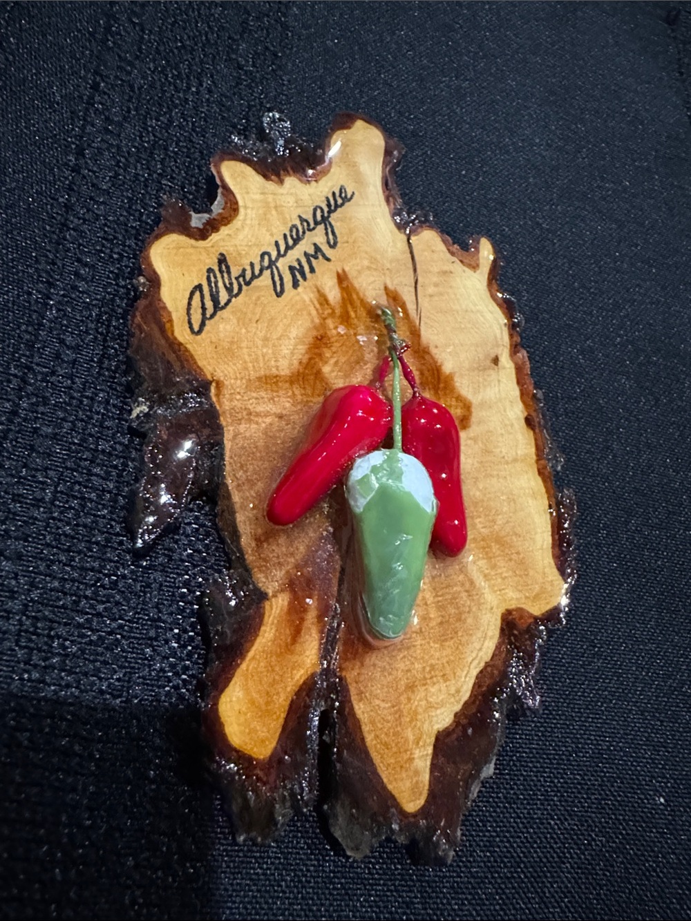 Albuquerque NM Chili Pepper magnet decoration